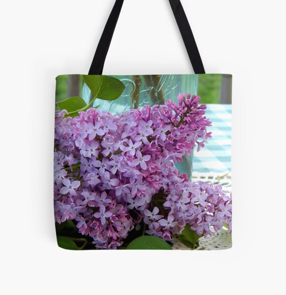 Purple Morning All Over Print Tote Bag