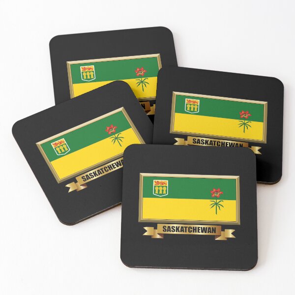 Item preview, SASKATCHEWAN Flag Gifts, Masks, Stickers & Products (N) designed and sold by mpodger.