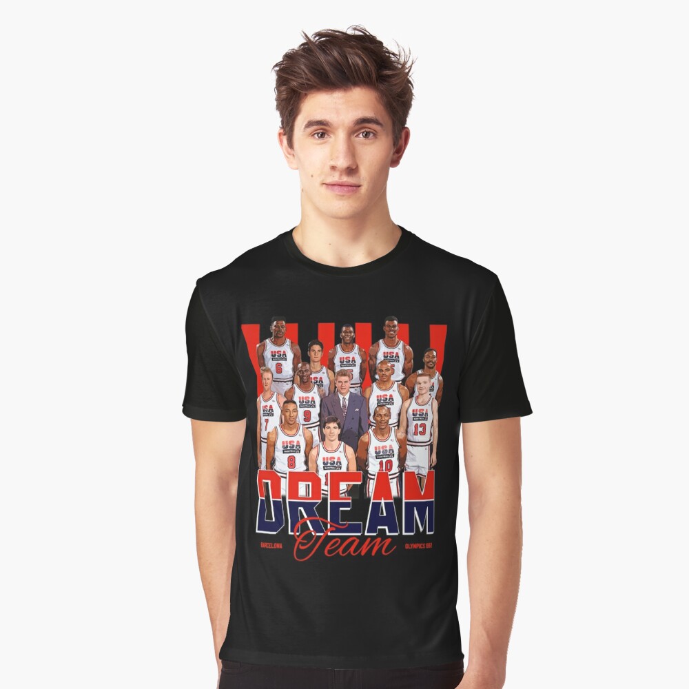 Dream Team Usa 1992 T-ShirtDream Team T-Shirt_by Juantamad_