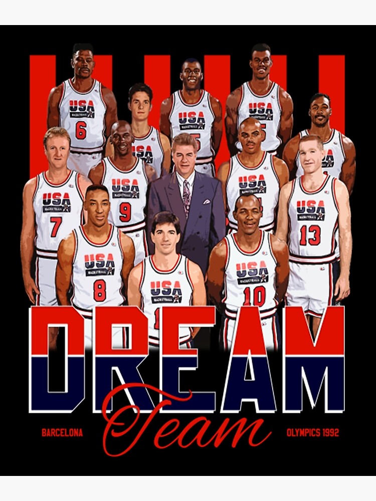 USA Dream Team Gear, 1992 USA Dream Team Jersey, Shirts, Hoodies