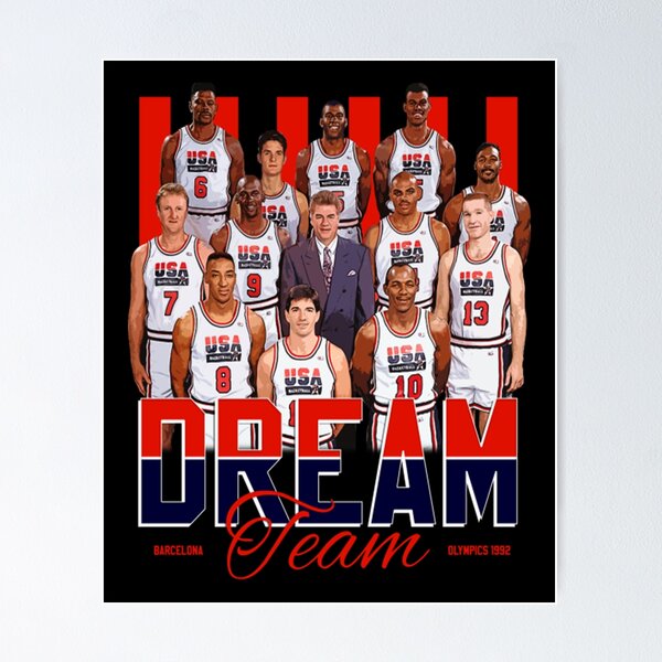 Dream Team 1992 Posters for Sale | Redbubble