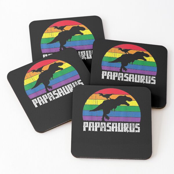 Item preview,  Papasaurus Dinosaur Lgbt Rainbow Flag Gift designed and sold by rubysheila.
