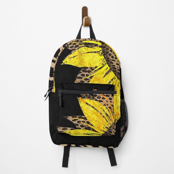 Item preview, Sister Leopard Print Cheetah Half Sunflower designed and sold by rubysheila.