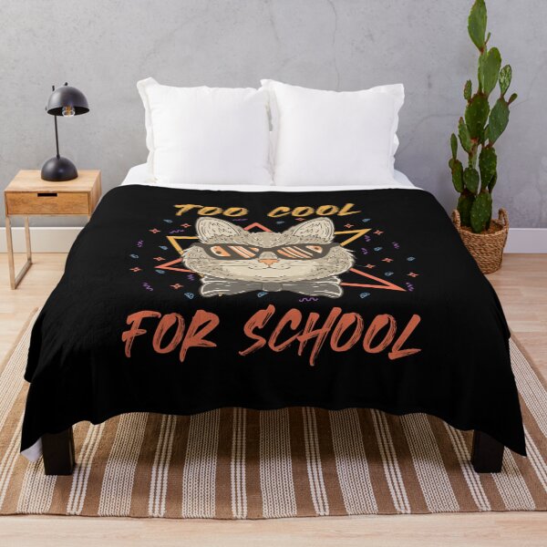 Item preview, Too Cool For School - Cats Lover designed and sold by AEGMEDIA.