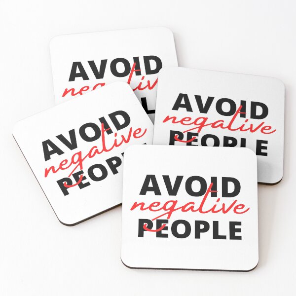 Item preview, Avoid negative people (W) designed and sold by kawaso.