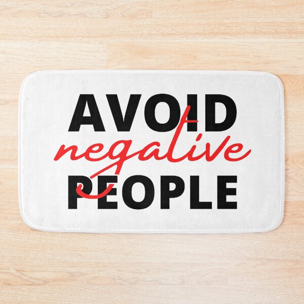 Item preview, Avoid negative people (W) designed and sold by kawaso.