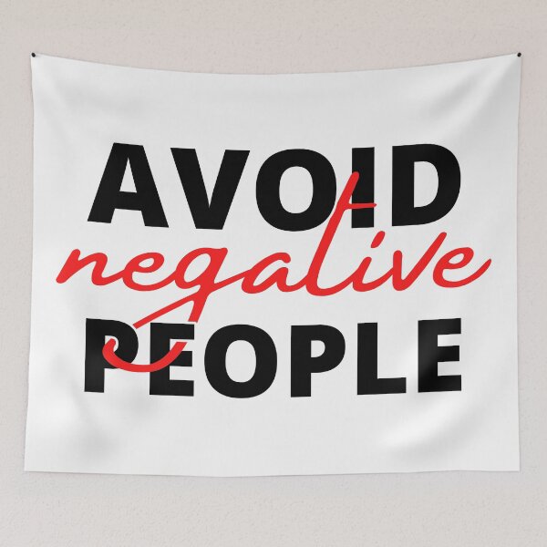Item preview, Avoid negative people (W) designed and sold by kawaso.