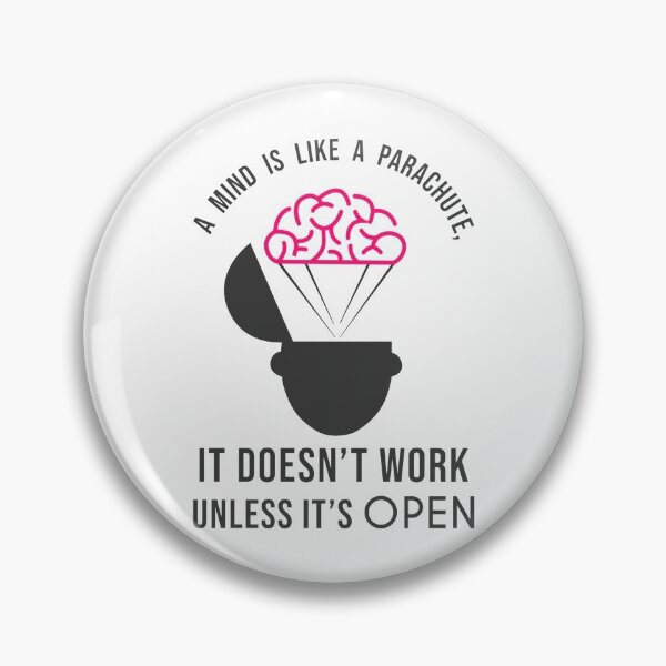Item preview, A mind is like a Parachute, It doesn&x27;t Work designed and sold by GhostTshirtz.