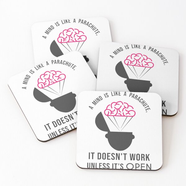 Item preview, A mind is like a Parachute, It doesn&x27;t Work designed and sold by GhostTshirtz.