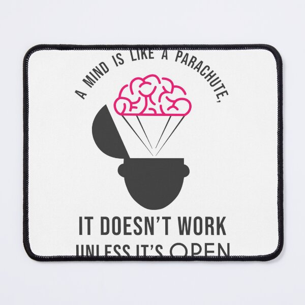 Item preview, A mind is like a Parachute, It doesn&x27;t Work designed and sold by GhostTshirtz.