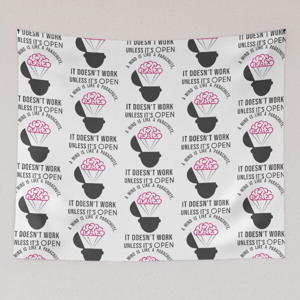 Item preview, A mind is like a Parachute, It doesn&x27;t Work designed and sold by GhostTshirtz.