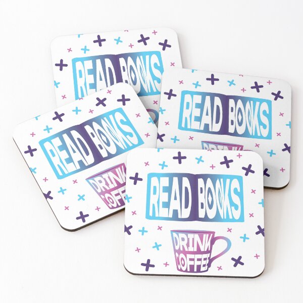 Item preview, Read Books Drink Coffee | White designed and sold by Wintre2.