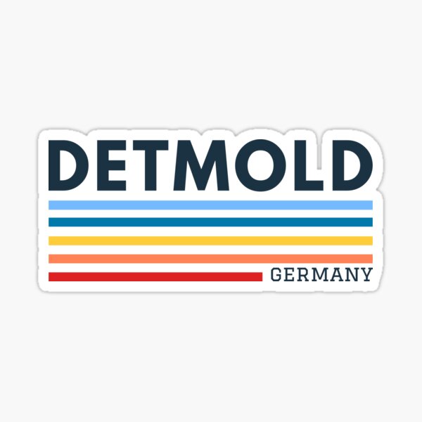 Detmold Deutschland Sticker