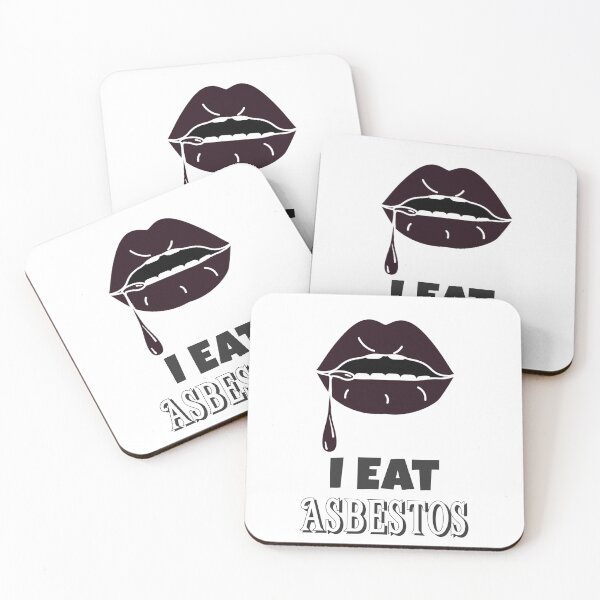 Item preview, I Eat Asbestos  designed and sold by SewnMemories.