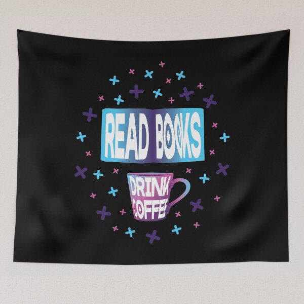 Item preview, Read Books Drink Coffee | Black designed and sold by Wintre2.