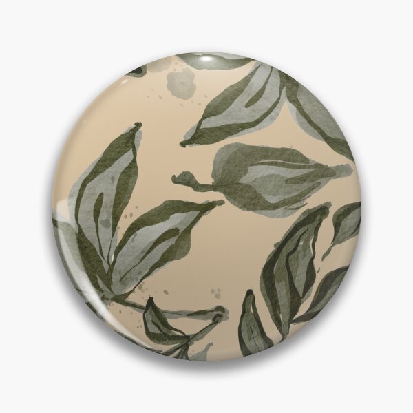 Item preview, Green Leaves Watercolor Drawing  designed and sold by MercuryV.