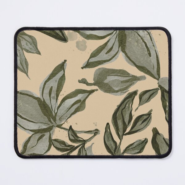 Item preview, Green Leaves Watercolor Drawing  designed and sold by MercuryV.