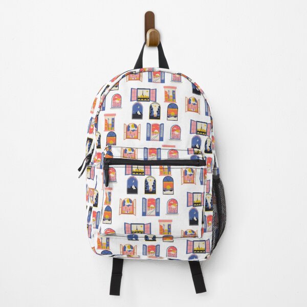 Item preview, World Travel Window Views – Illustrated Cityscapes designed and sold by DonneeCreations.