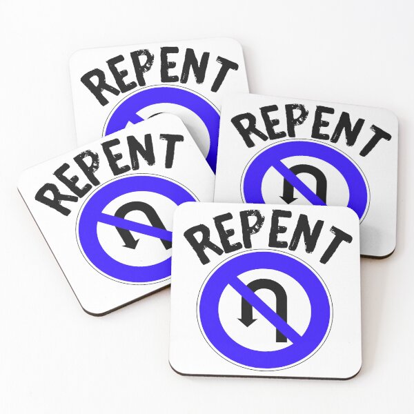 Item preview, NEON GREEN LIME STIPES IN BLACK AND WHITE/repent designed and sold by wildwhimsical.