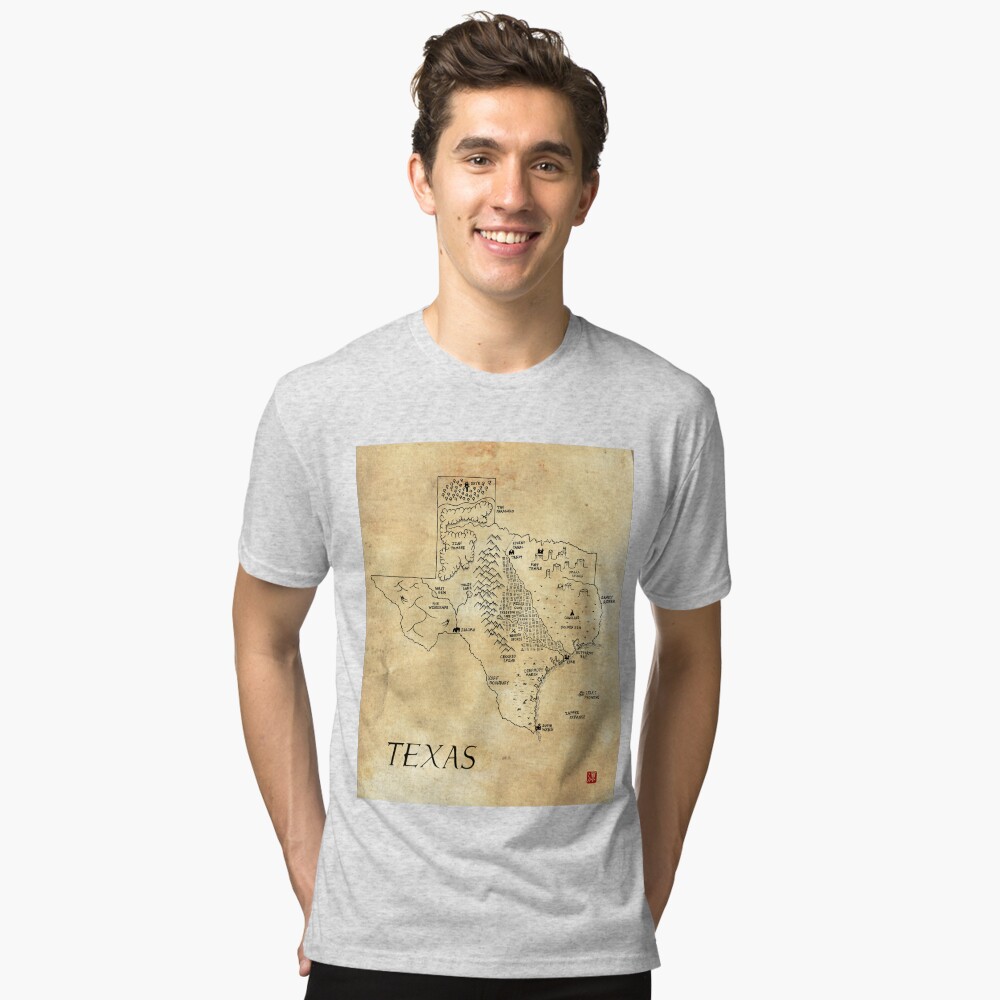 Item preview, Tri-blend T-Shirt designed and sold by aldayuan.