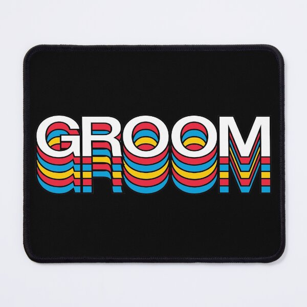 Item preview, Groom Wedding Retro Aesthetic Modern Tee Shirt designed and sold by Fashionmonger.