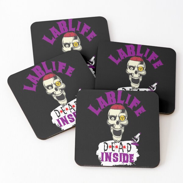 Item preview, LABLIFE DEAD INSIDE FUNNY MEDICAL LABORATORY SCIENTIST  designed and sold by Hippiesole.
