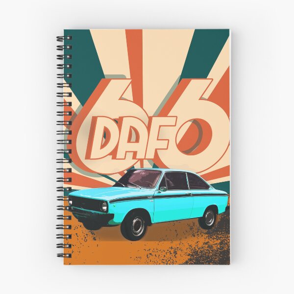 Item preview, Old Vintage blue 1972 Daf 66 marathon racing Car - vintage retro car lovers designed and sold by Rajpramanik.