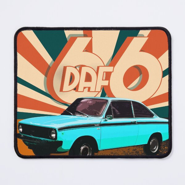 Item preview, Old Vintage blue 1972 Daf 66 marathon racing Car - vintage retro car lovers designed and sold by Rajpramanik.
