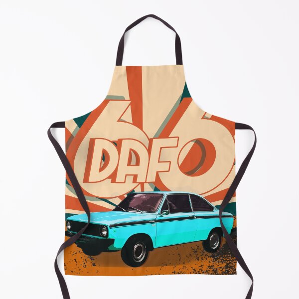 Item preview, Old Vintage blue 1972 Daf 66 marathon racing Car - vintage retro car lovers designed and sold by Rajpramanik.