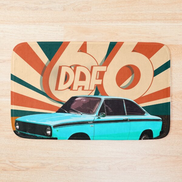 Item preview, Old Vintage blue 1972 Daf 66 marathon racing Car - vintage retro car lovers designed and sold by Rajpramanik.