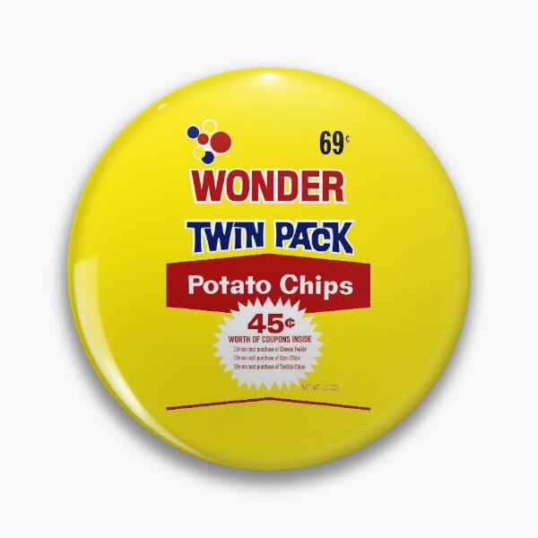 Item preview, POTATO CHIPS - PACKAGING designed and sold by ThrowbackAds.