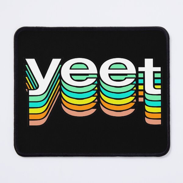 Item preview, Yeet Retro Aesthetic Modern Typography designed and sold by Fashionmonger.