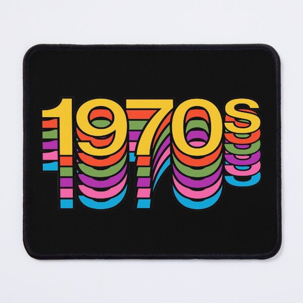 Item preview, 1970s Retro Aesthetic Modern Favorite Decade Typography designed and sold by Fashionmonger.