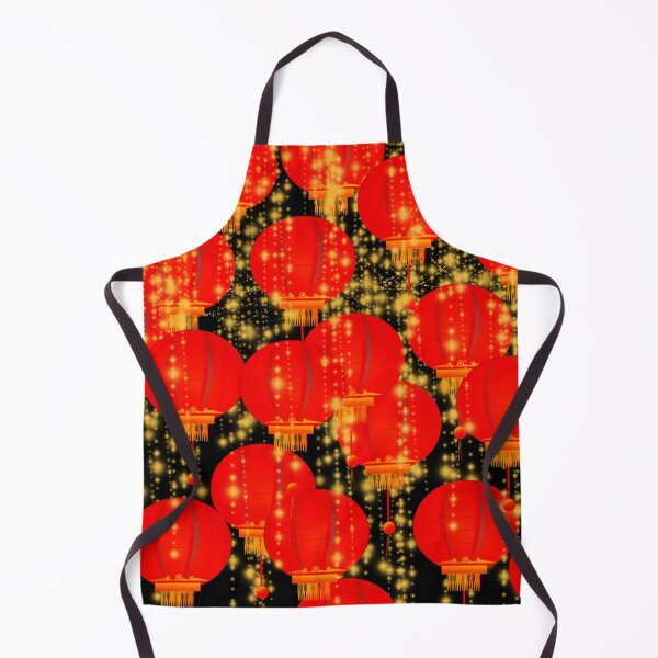 Item preview, Red Chinese Lanterns & Twinkle Lights designed and sold by HolidayBug.