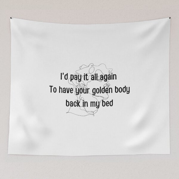 Item preview, Id pay it all again lorde. lorde designed and sold by tiredandbored.