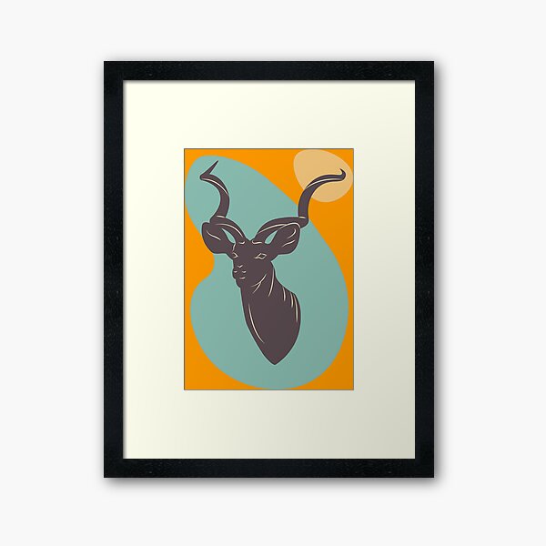 Item preview, Kudu Animal Head Horns Antelope Mammal designed and sold by pkbestdeals.