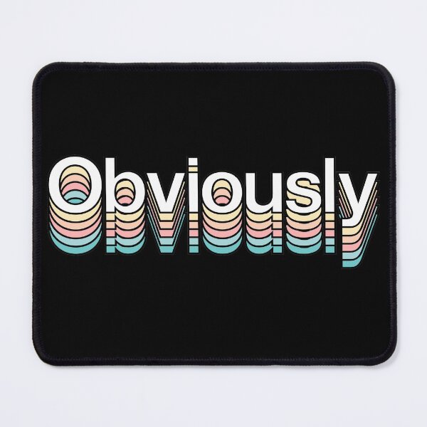 Item preview, Obviously Retro Aesthetic Modern Typography designed and sold by Fashionmonger.