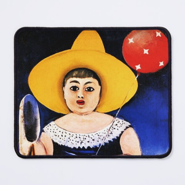 Item preview, Girl with Balloon by Niko Pirosmani,1910, Reproduction,Naive Art designed and sold by ramazis.