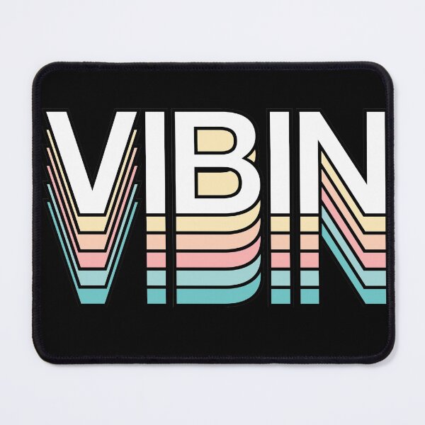 Item preview, Vibin Retro Aesthetic Modern Mood Typography version 2 designed and sold by Fashionmonger.