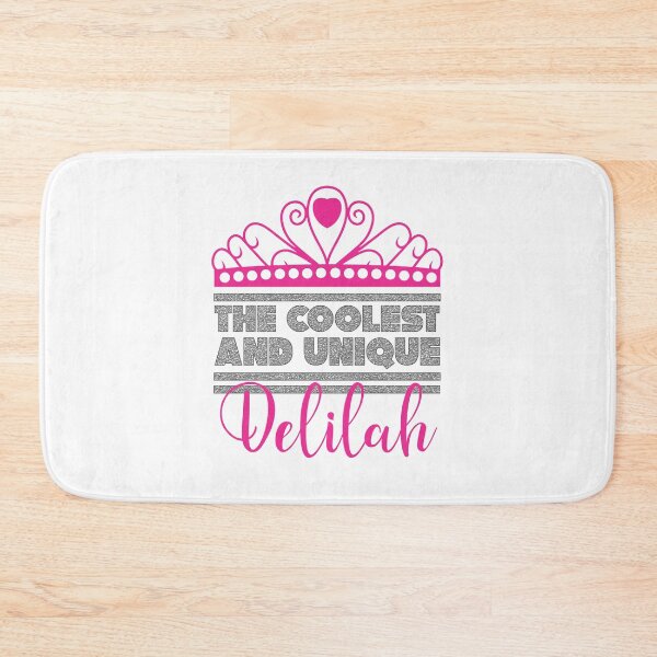 Item preview, Unique girl sweet woman friend girlfriend Delilah name designed and sold by Thestarrysky.