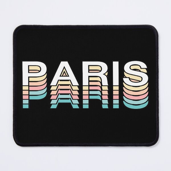 Item preview, Paris Tee Shirt Retro Aesthetic Modern Typography designed and sold by Fashionmonger.