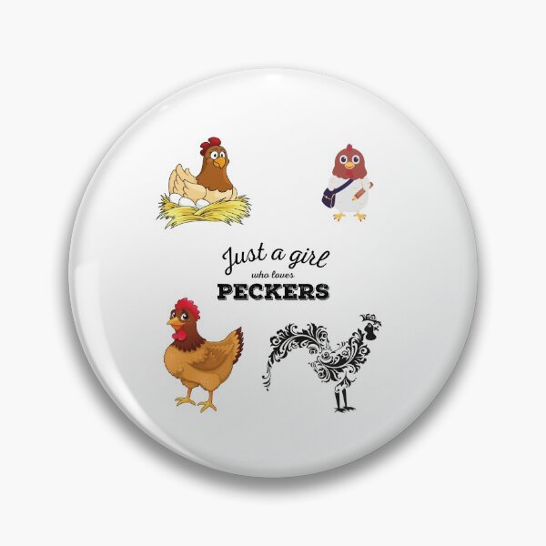 Item preview, Just a girl who loves peckers - funny designed and sold by narilex.