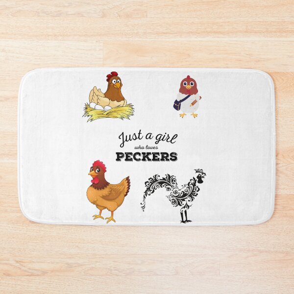 Item preview, Just a girl who loves peckers - funny designed and sold by narilex.