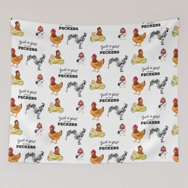 Item preview, Just a girl who loves peckers - funny designed and sold by narilex.