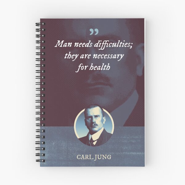 Item preview, Carl Jung - Man needs difficulties; they are necessary for health designed and sold by Syahrasi.
