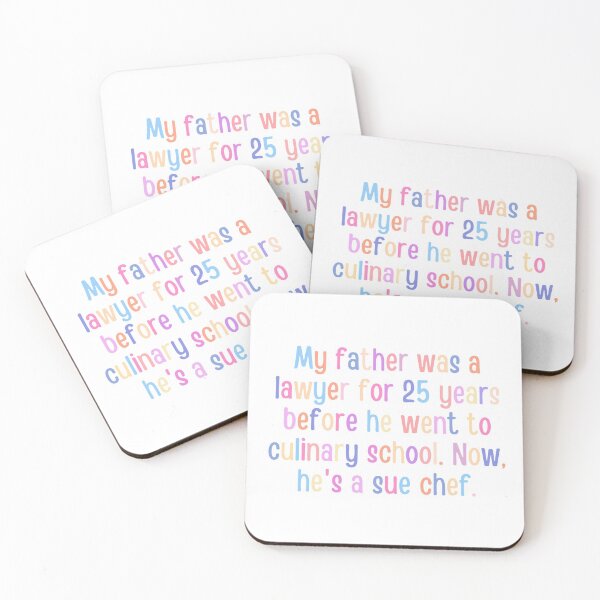 Item preview, Lawyer joke/pun - funny lawyer gift (color) #5 designed and sold by PickaSticka.