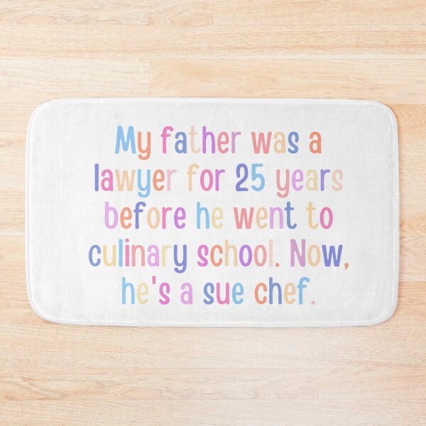 Item preview, Lawyer joke/pun - funny lawyer gift (color) #5 designed and sold by PickaSticka.
