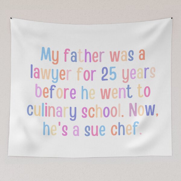 Item preview, Lawyer joke/pun - funny lawyer gift (color) #5 designed and sold by PickaSticka.