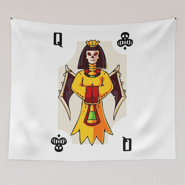 Artikelvorschau, Easy Halloween Playing Card Costume: Queen of Clubs entworfen und verkauft von SLAG-Creative.