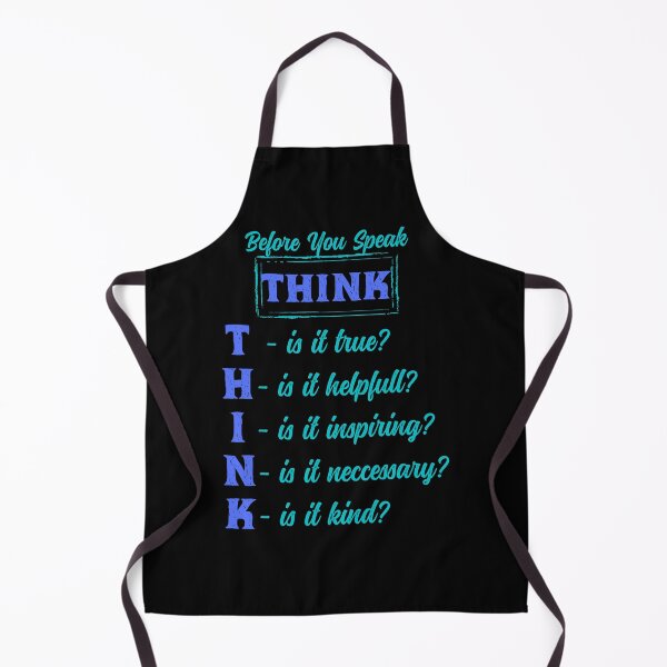 Item preview, Inspirational Quote, Before you Speak Think designed and sold by OrangePyramid.